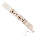Pink And Rose Gold Hen Party Bridesmaid Sashes – 2 Pack