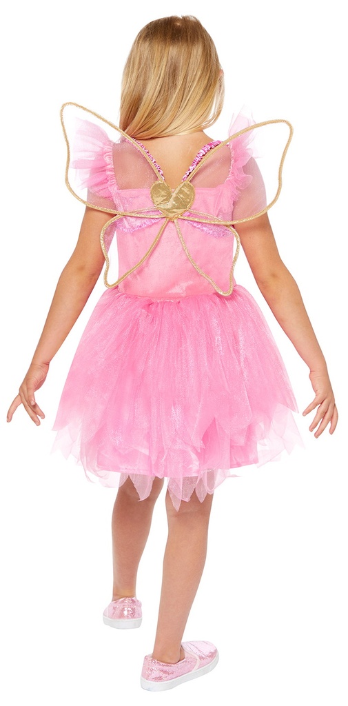 Pink Fairy Girl Costume – Age 6 to 8 Years