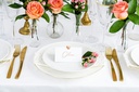Place Cards – Heart, Rose Gold, 10x5cm (1 pkt / 10 pc.)