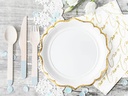 Plates, White, 18.5 cm (1 pkt / 6 pc.)