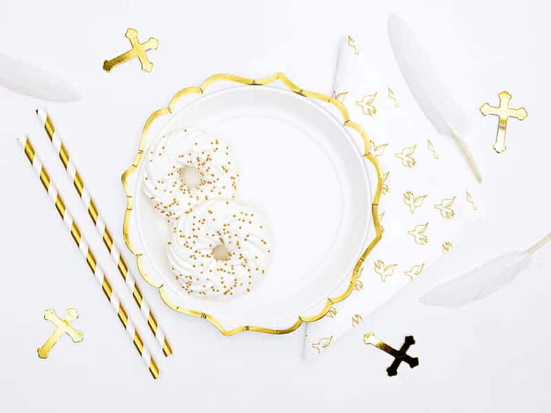 Plates, White, 18.5 cm (1 pkt / 6 pc.)