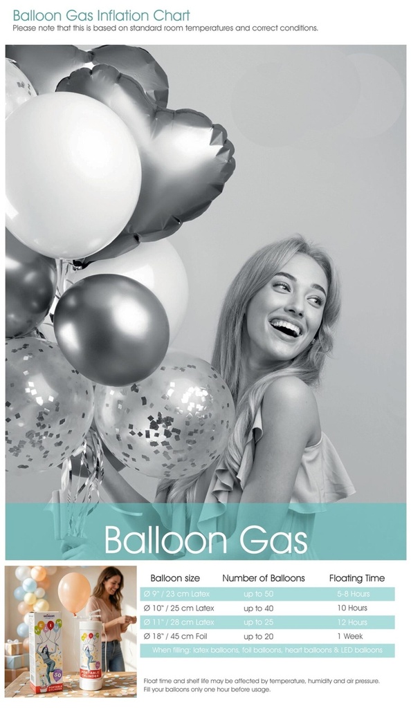 Portable Helium Tank Flyer