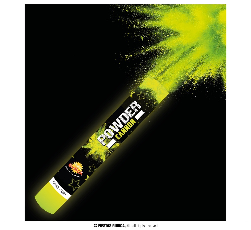 Powder Cannon 30cm – Yellow