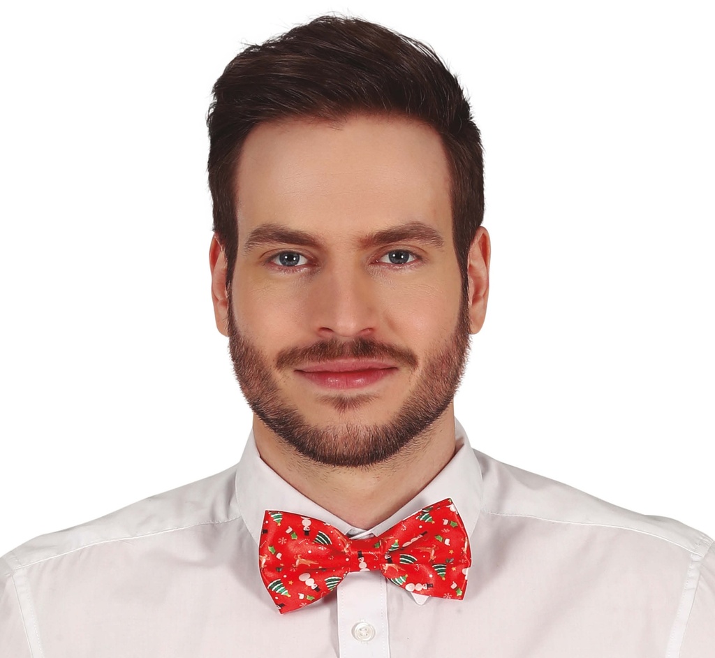 Red Christmas Bow Tie – 12cm