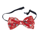 Red Christmas Bow Tie – 12cm