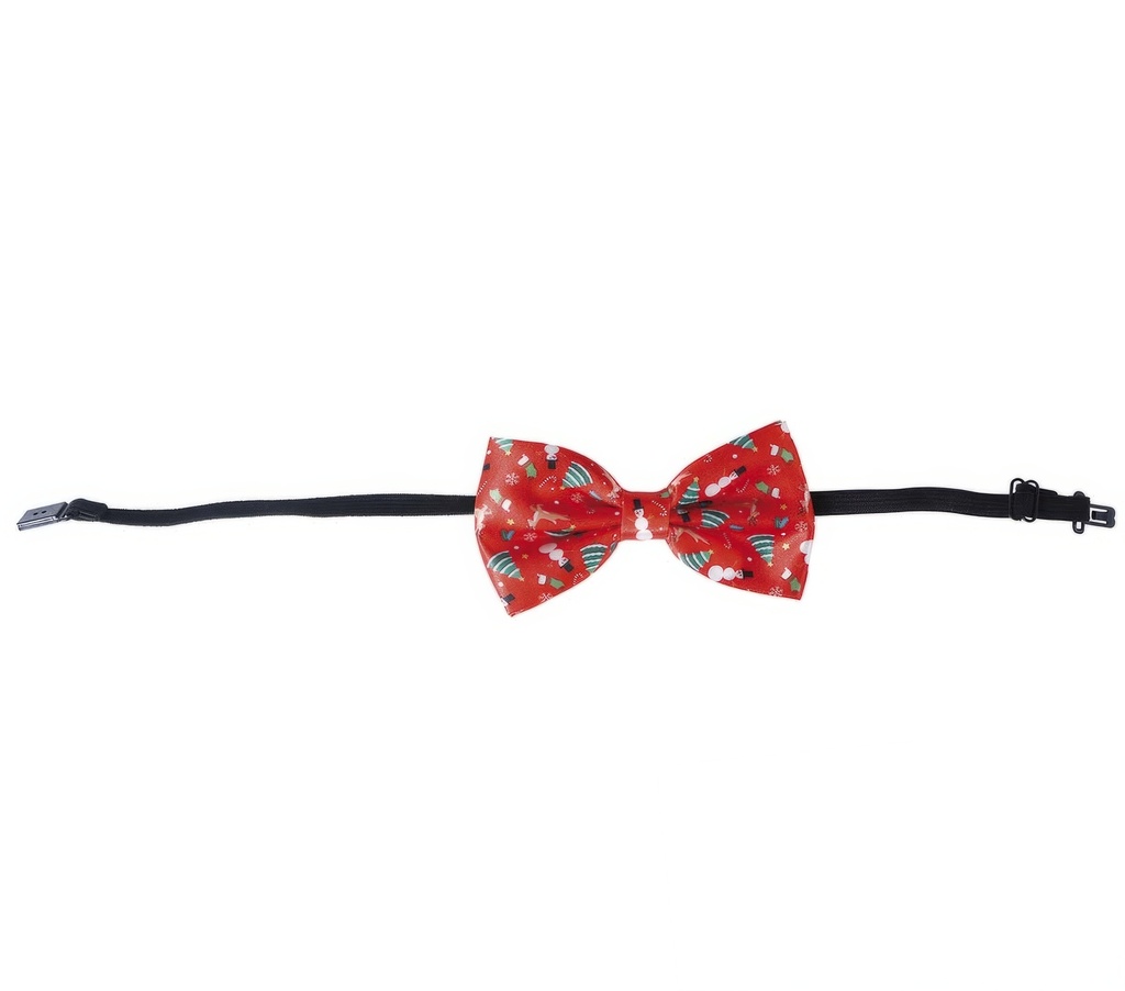 Red Christmas Bow Tie – 12cm