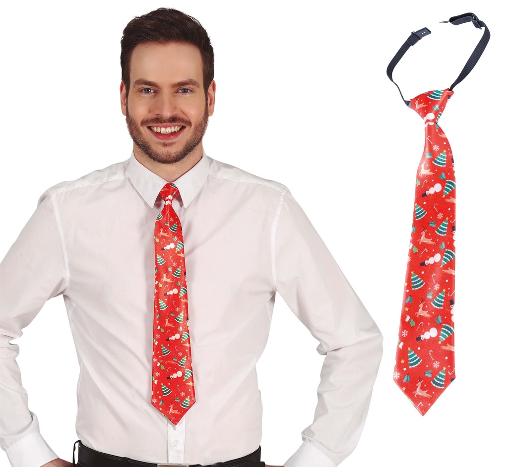 Red Christmas Tie – 45cm