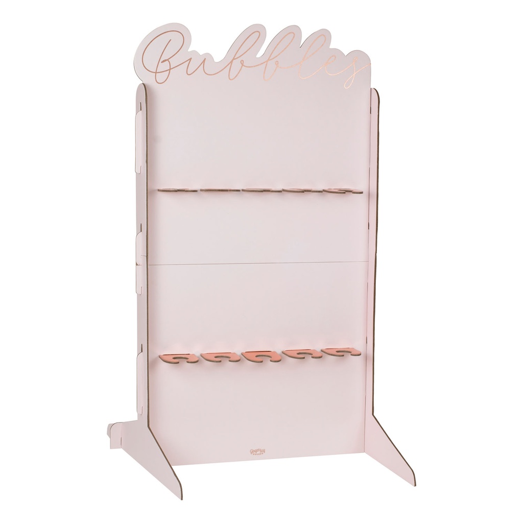 Rose Gold Foiled & Blush Bubbly Wall – 40cm x 69cm