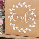 Rustic Wedding Card Box – 25cm x 25cm