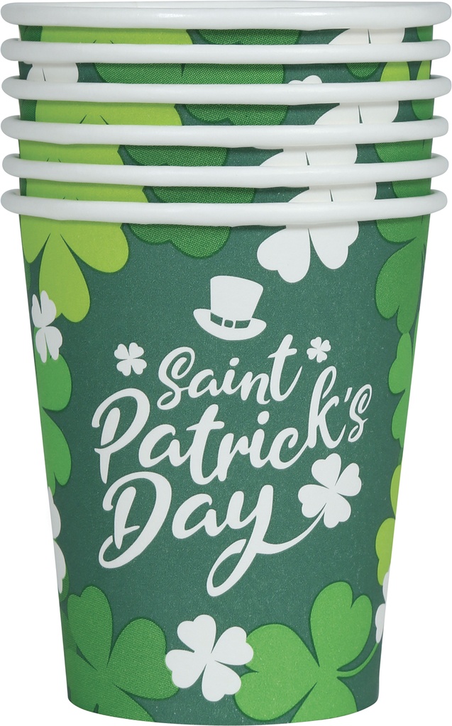 Saint Patrick’s Cups 240ml – 6pcs