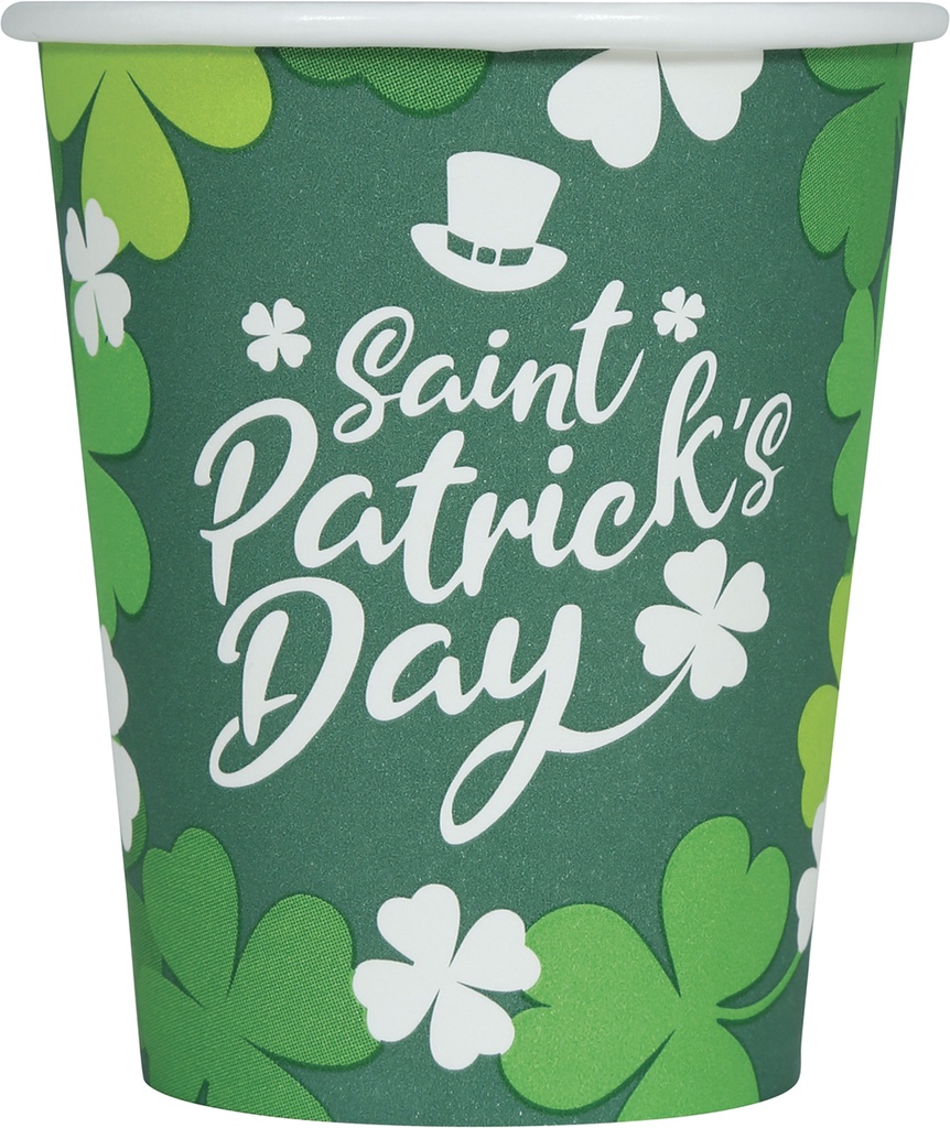 Saint Patrick’s Cups 240ml – 6pcs