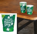 Saint Patrick’s Cups 240ml – 6pcs