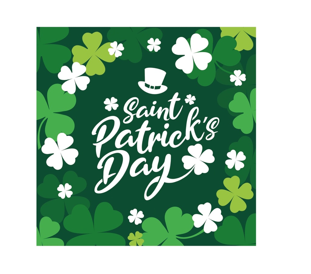 Saint Patrick’s Napkins 16x16cm – 12pcs