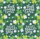 Saint Patrick’s Napkins 16x16cm – 12pcs
