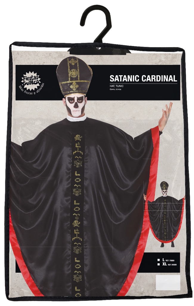 Satanic Cardinal Costume – Adult Size Large (52-54)