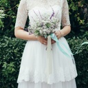Satin Ribbon, Light Cream, 25mm (Sold Per Metre)