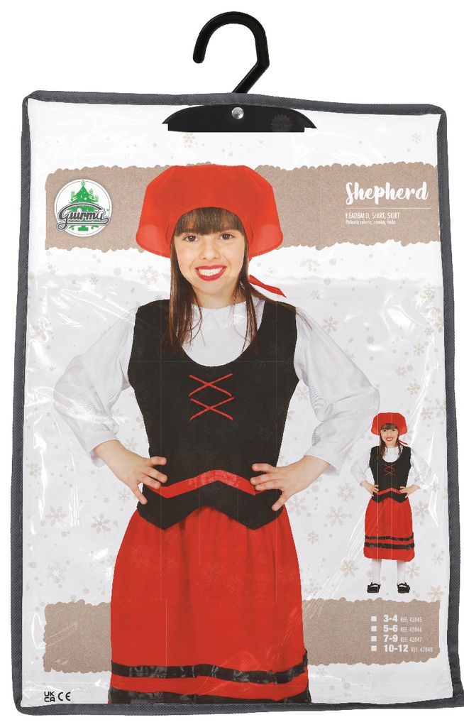 Shepherd Innkeeper Traditional Maltese Costume – Age 3 to 4 Years