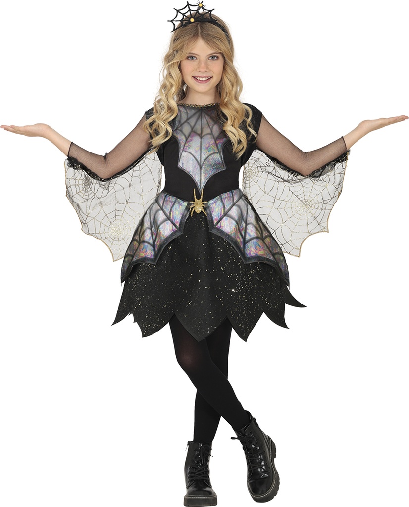 Shiny Spider Girl Costume – Age 5 to 6 Years