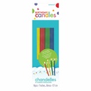 Sparkling Candles Thin Assorted 17.7cm – 18pk