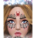 Spider Glitter Face – 20x20cm