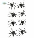 Spiders Black Plastic – 8pk