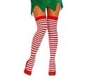 Stockings Striped Red & White