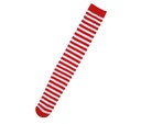 Stockings Striped Red & White