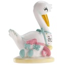 Stork Baby Cake Topper – 10cm