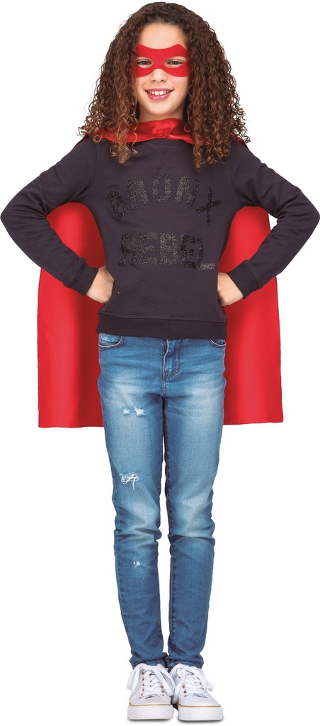 Super Hero Red Cape  – Age 3 to 6 Years