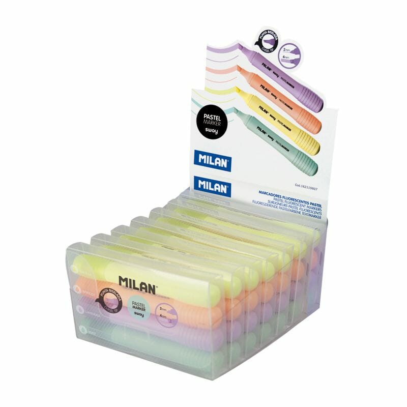 Sway Pastel Fluo Markers – 4pk