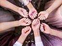 Temporary Tattoos Bachelorette Party, Gold (1pkt / 13pc)