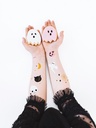Temporary Tattoos Boo!, (1pkt / 12pc)
