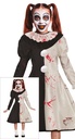 Terrifier Art The Clown Girl Costume – Age 5 to 6 Years