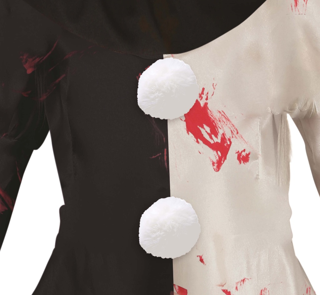Terrifier Art The Clown Girl Costume – Age 5 to 6 Years