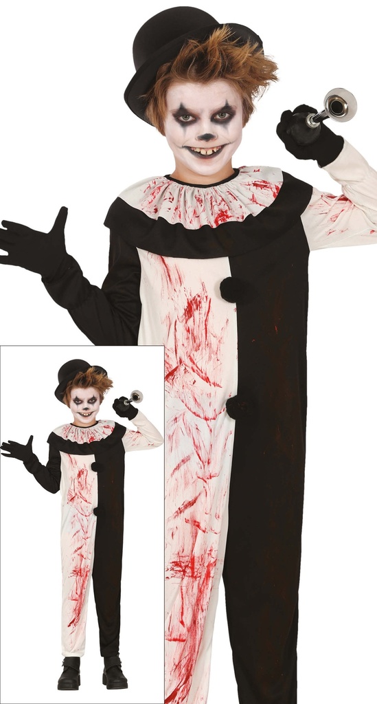 Terrifier Art The Clown Boy Costume – Age 7 to 9 Years