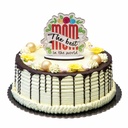 The Best Mom In The World Cake Topper – 11.5cm