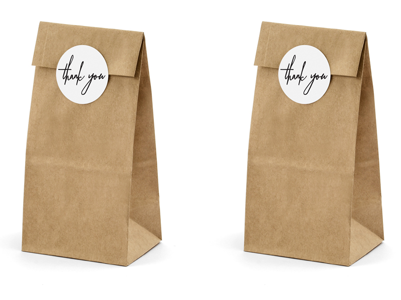 Treat Bags, Kraft (1pkt / 6pc)