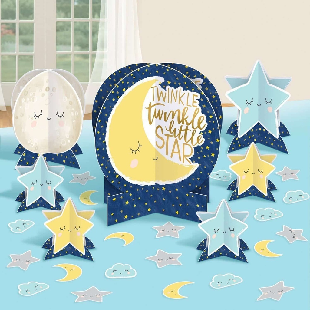 Twinkle Little Star Table Decorating Kit – 7pk