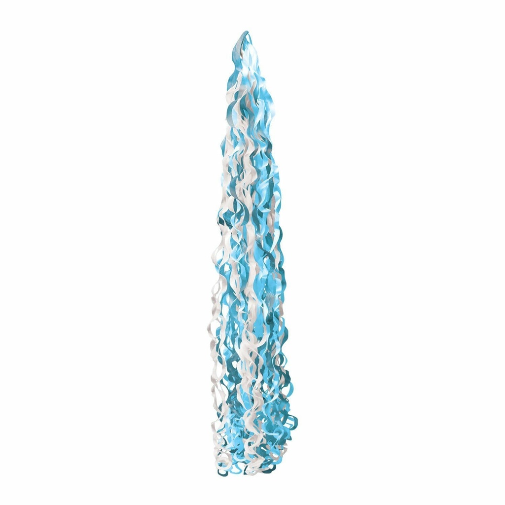 Twirlz Medium Blue Balloons Tails