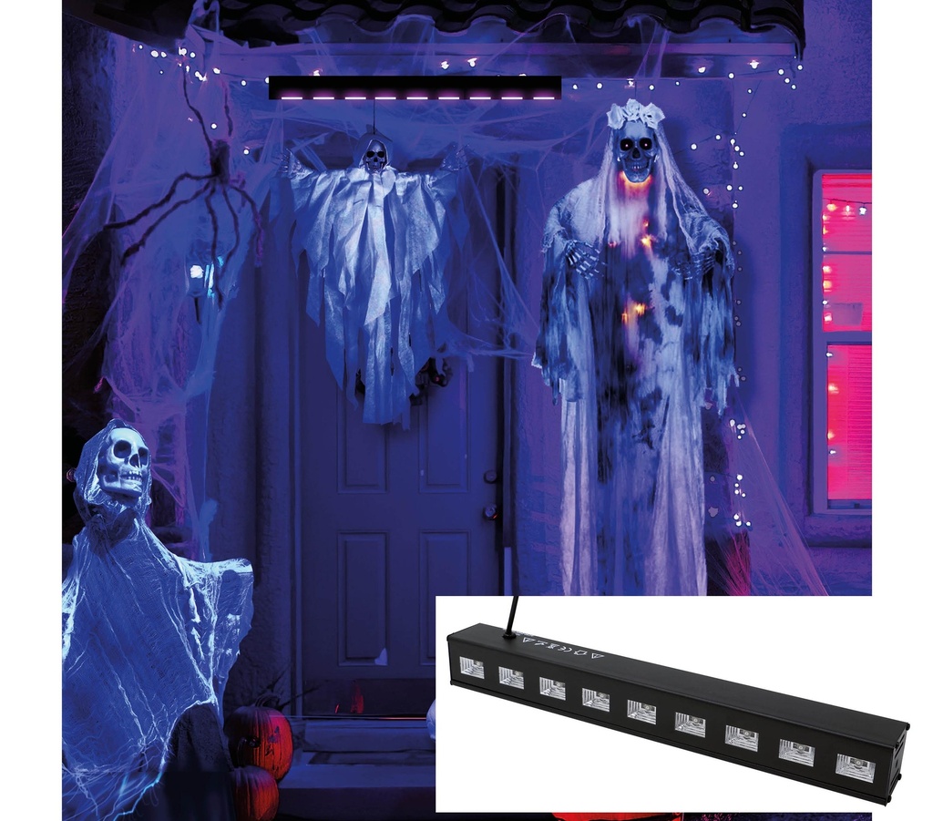 UV Black Light 9 Led (9x3W) Indoor