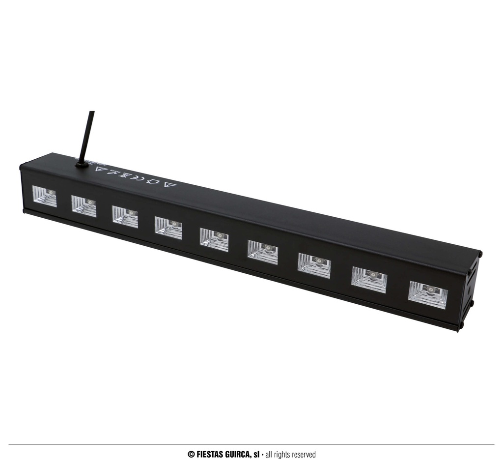 UV Black Light 9 Led (9x3W) Indoor