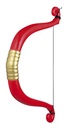 Valentine Cupid Bow With Arrow 58cm
