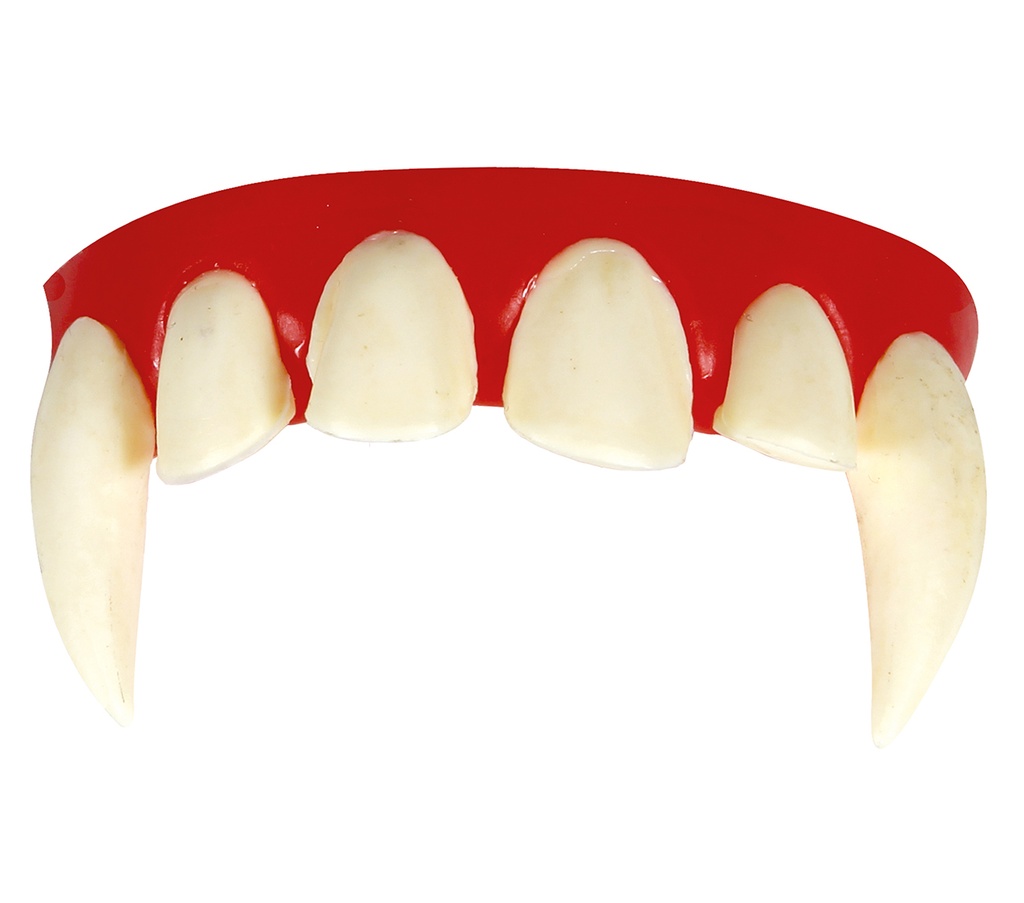 Vampire Teeth With Thermoplastic Paste (2184)