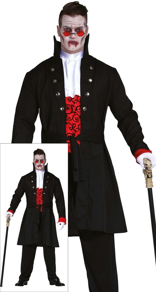 Victorian Vampire Man Costume – Adult Size Medium (48-50)