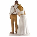 Wedding Couple London Cake Topper – 16cm