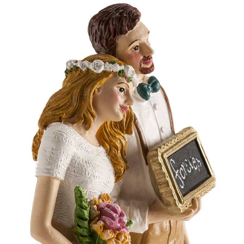 Wedding Couple London Cake Topper – 16cm