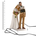 Wedding Couple London Cake Topper – 16cm