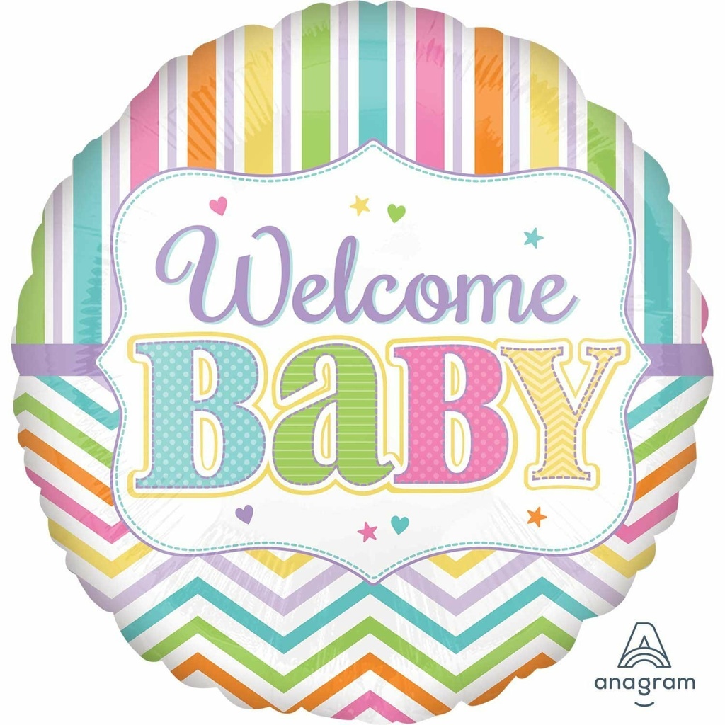 Welcome Baby Foil Balloon 17″
