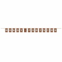 Western Party Letter Banner – 3.65m