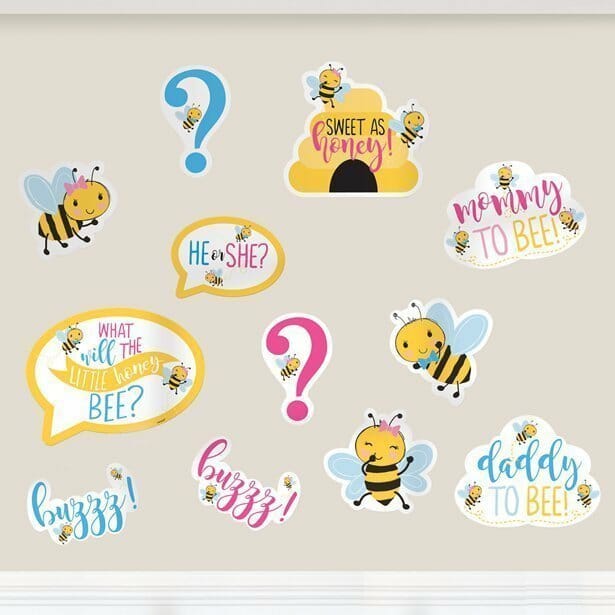 What Will It Bee? Cutout Decorations – 12pk